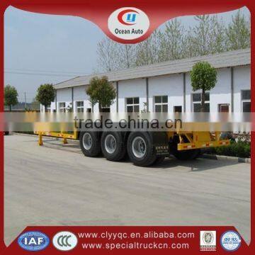 Factory Price 40T Heavy Duty Low Bed Car Trailer