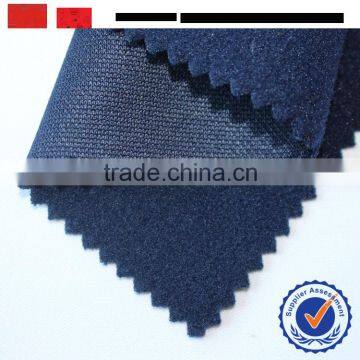 China Suppliers Confortable Thermal Knitted Polyester Fabric/brushed Knit Fabric for Coat
