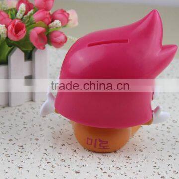 Lovly Figures Model Plastic Pvc Coin Bank for Kids photo-2