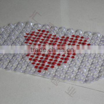 PVC bathroom mat new design