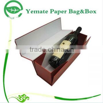 Super Quality Packaging Box Fatory! custom design printed a series small luxury packaging single wine glass box