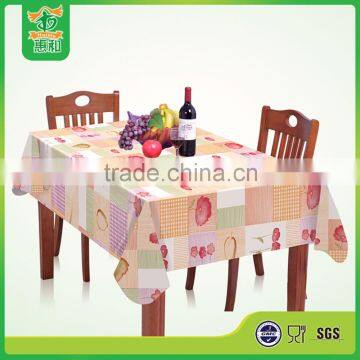 Wholesale Printed PVC Tablecloth with Nonwoven Backing
