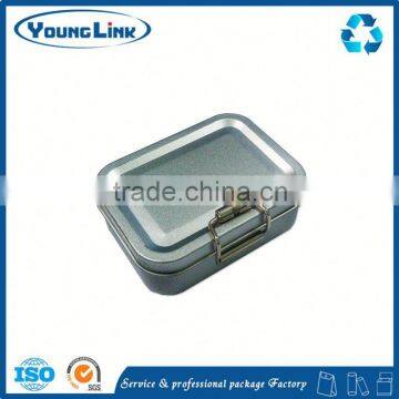 square tea tin cans