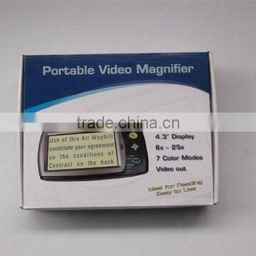 portable magnifier/ Electronic magnifier / TV magnifier/ video magnifier