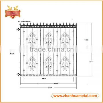 Gate part/spear top/ wrought iron for fence