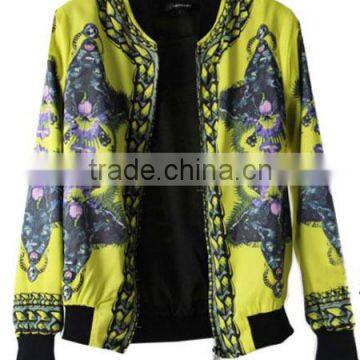 custom design bomber jacket with Printed & Embroidery