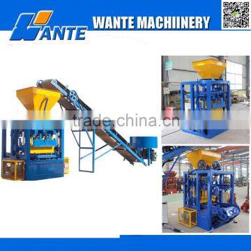 2016China Linyi Wante Machinery QT4-24 Semi-automatic Hollow Brick Making Machine Factory Price Supplier's Choice photo-5
