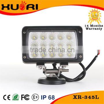 Ip68 Waterpoof 9-32v 45w Led Working Light Truck Light Heavy Duty Car Light