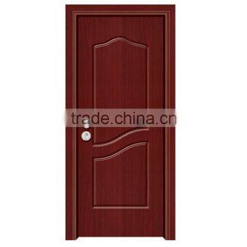 2016 new design glass wooden door for bedroom