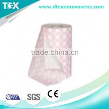 Spunlace Nonwoven 10% Viscose 90% Polyester Cleanroom Wipes