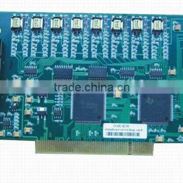 DAR-8CH telphone phone call recording device