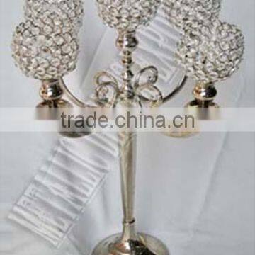 Exclusive Crystal 5 Arms Candelabra for Wedding Decoration