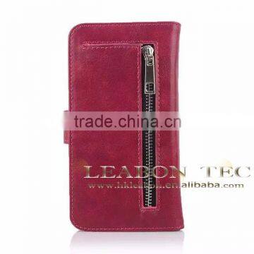 Best Selling Hot Chinese Products Detachable Wallet and Phone Case Mobile Phone Leather Case for S6 Edge Case photo-3