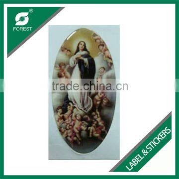 CUSTOMIZED PVC PP WATERPROOF BRUSHED ALLOY STICKERS CHEAP ADHESIVE PLOYPROPYLENE FOOD LABEL photo-6