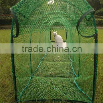 Outdoor cat training tunnel/ Outdoor Net cat tunnel /strong cat running tunnel