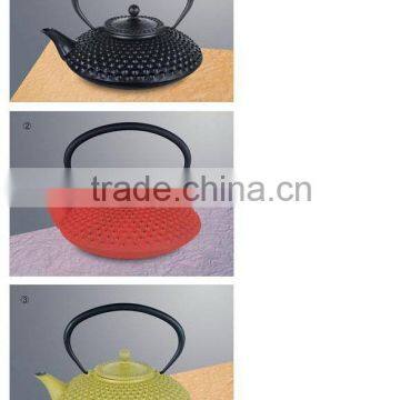 cast iron teapot