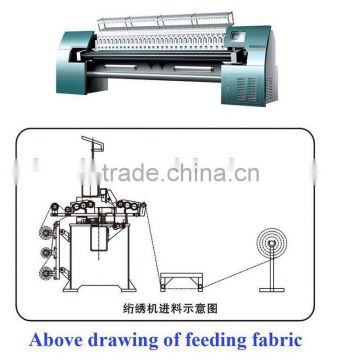 Shuttle embroidery machine (lock stitch )