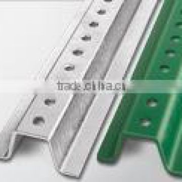 Hot Dipped Galvanized Traffic Safety U-Channel Sign Post