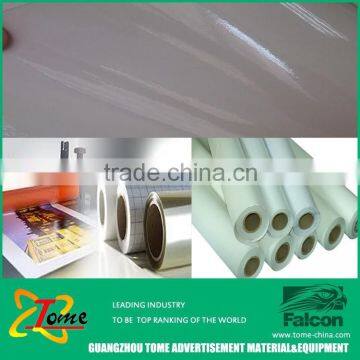 Glossy PVC transparent cold lamination film for advertising display