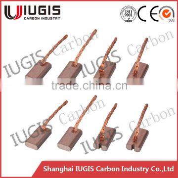 copper contain carbon brush for electric screw driver 12v