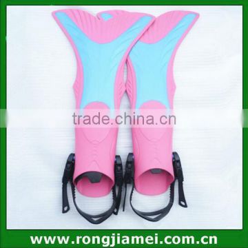 Pretty professional swimming fins for children