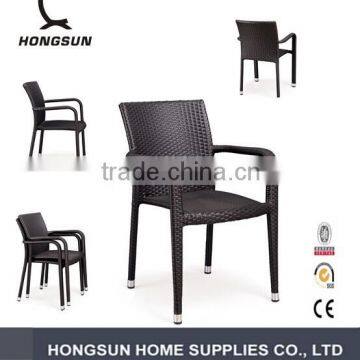 C073-FT Rattan restaurant dining tables and chairs