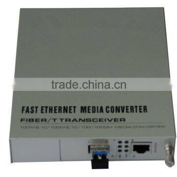 Atongda 2015 10/100/1000Mbps 25km LC SFP Fiber Optic Media Converter photo-3