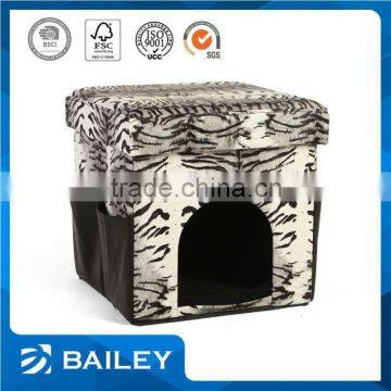 cool pet house, corrugated pet house, custom indoor dog houses