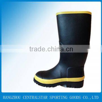 men rubber rain safety high quality work boots/cheap men work boots