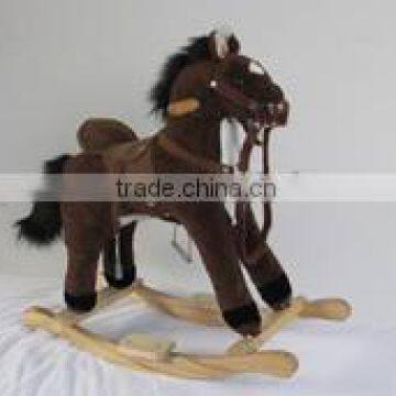 rocking horse plush toy Print simulation