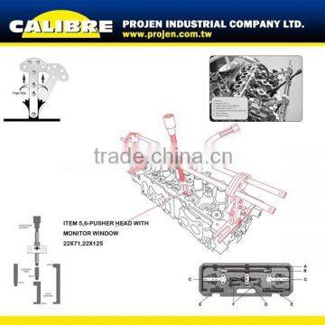 CALIBRE Car Repair Two Size Valve Pusher Air Compressor Valve Repair Kit Valve Spring Compressor Kit photo-2