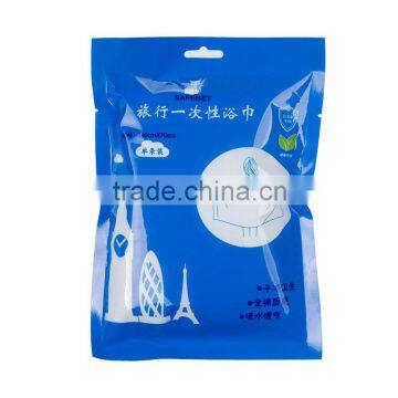 Non Woven Fabric Thickening Quick-dry Disposable Bath Towel photo-3