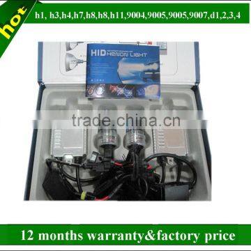 Universal hid xenon headlight kit h1,h3,h4,h6,h7,h8,h9,h11,h16,9004,9005,9006,9007 hid xenon kit 50000k