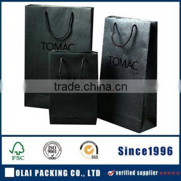 Shopping Paper Bag With Recycled Paper