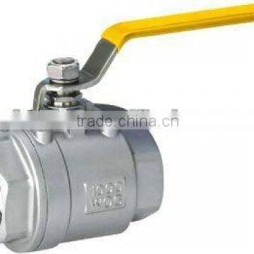 Female Thread 2PC Stainless Steel Ball Valves