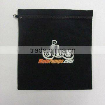 Canvas zip lock bags / promotional bags/moto accessory bag