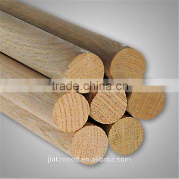 Factory high quality direct make beech wooden screws dowels rods