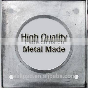 2015 China New Products Wallpad Luxury Black Crystal Glass Doorbell On/off Push Button Wall Light Electric Switch Socket photo-4