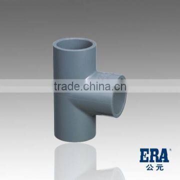 ERA Water Supply High Pressure Pipe Fitting PVC Pipe Fitting SCH40 Tee