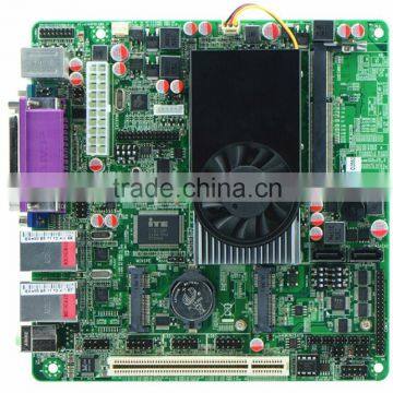 IPC Atom D2550 dual core four threads 6COM POS motherboard A25_A6L dual RTL8111E Gigabit LAN 24bit LVDS 6 RS232 PCI Mini-PCIE