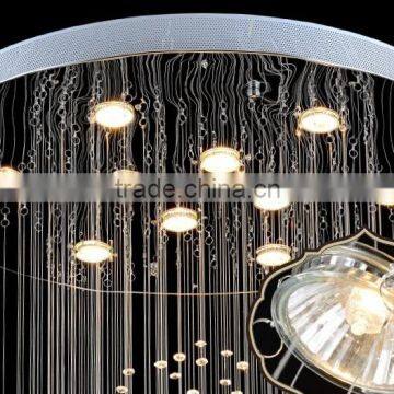 Modern Acrylic Crystal Diamond Chandelier Lustre Boul Diamant 92034 photo-4