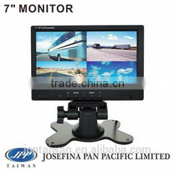 M-CM7599MQ,monitor lcd 7" car quad monitor, 7" rear view monitor, 7" car backup monitor, 7" dashboard monitor