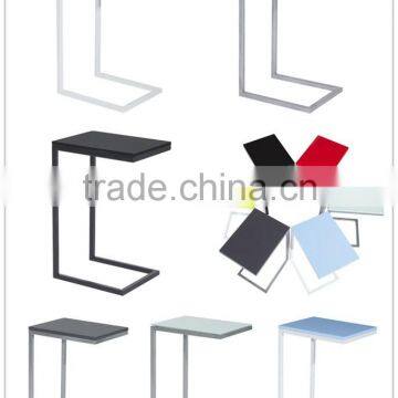 Modern sofa side table, high gloss side table, living room furniture