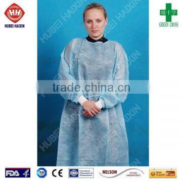 Best selling disposable sms isolation gown