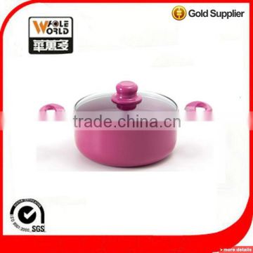 Aluminum Colorful Ceramic coating casserole