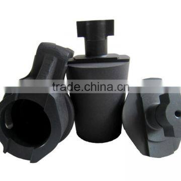 Machined part made of gravity casting