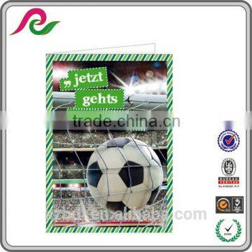 Customized Football Game Promotion Music Card Playing photo-2
