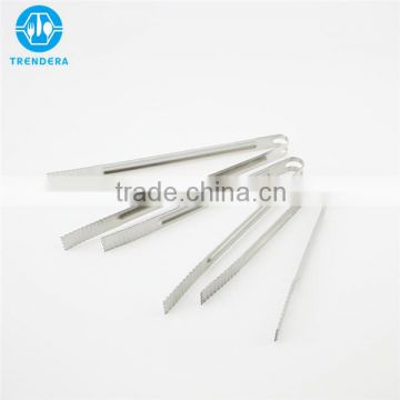 Various sizes mini stainless steel tongs