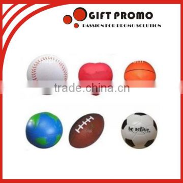 Custom PU Anti Free Stress Ball With Logo