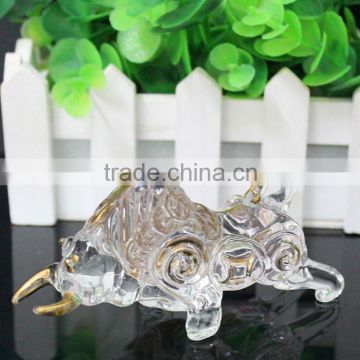 crystal glass small animal figurines